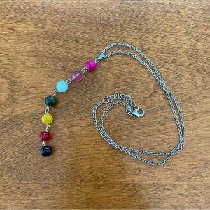 🌿 Chakra Strand Pendant Necklace
